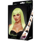 Amber Glow in the Dark Wig in White