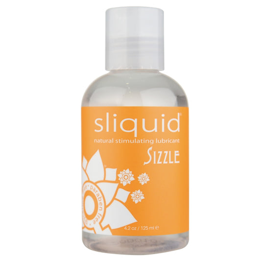 Sizzle Natural Stimulating Lubricant in 4.2oz/125ml
