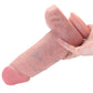 RealRock 10 Inch Extra Thick Ballsy Dildo in Light