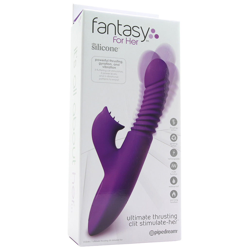 Ultimate Thrusting Clit Stimulate-Her PinkCherry Ultimate Thrusting Clit Stimulate-Her PinkCherry