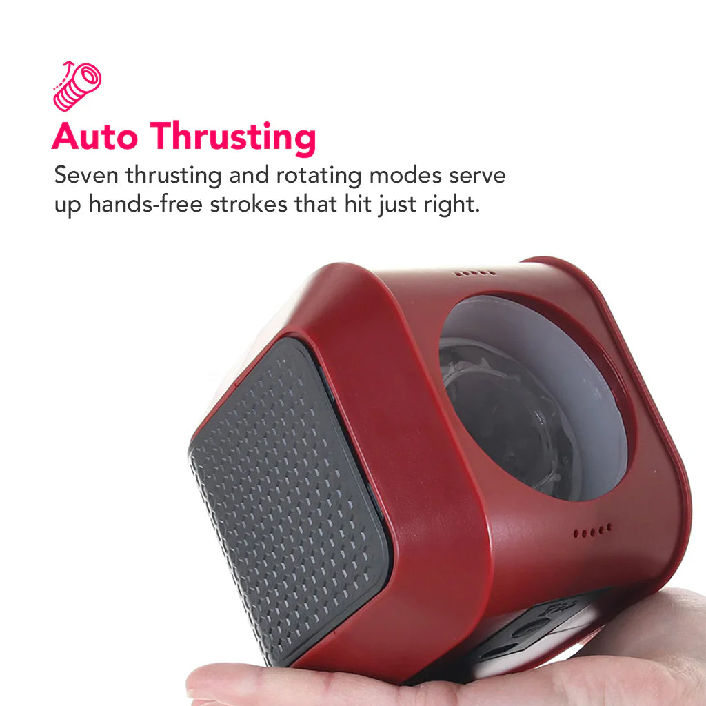M for Men Slambox Rotating Auto Stroker PinkCherry M for Men Slambox Rotating Auto Stroker PinkCherry