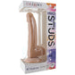 Silicone Studs 6 Inch Dildo in Ivory