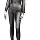 Radiance Crotchless Full Black Body Suit in OSXL