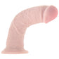 Dr. Skin Plus 8 Inch Thick Posable Dildo in White