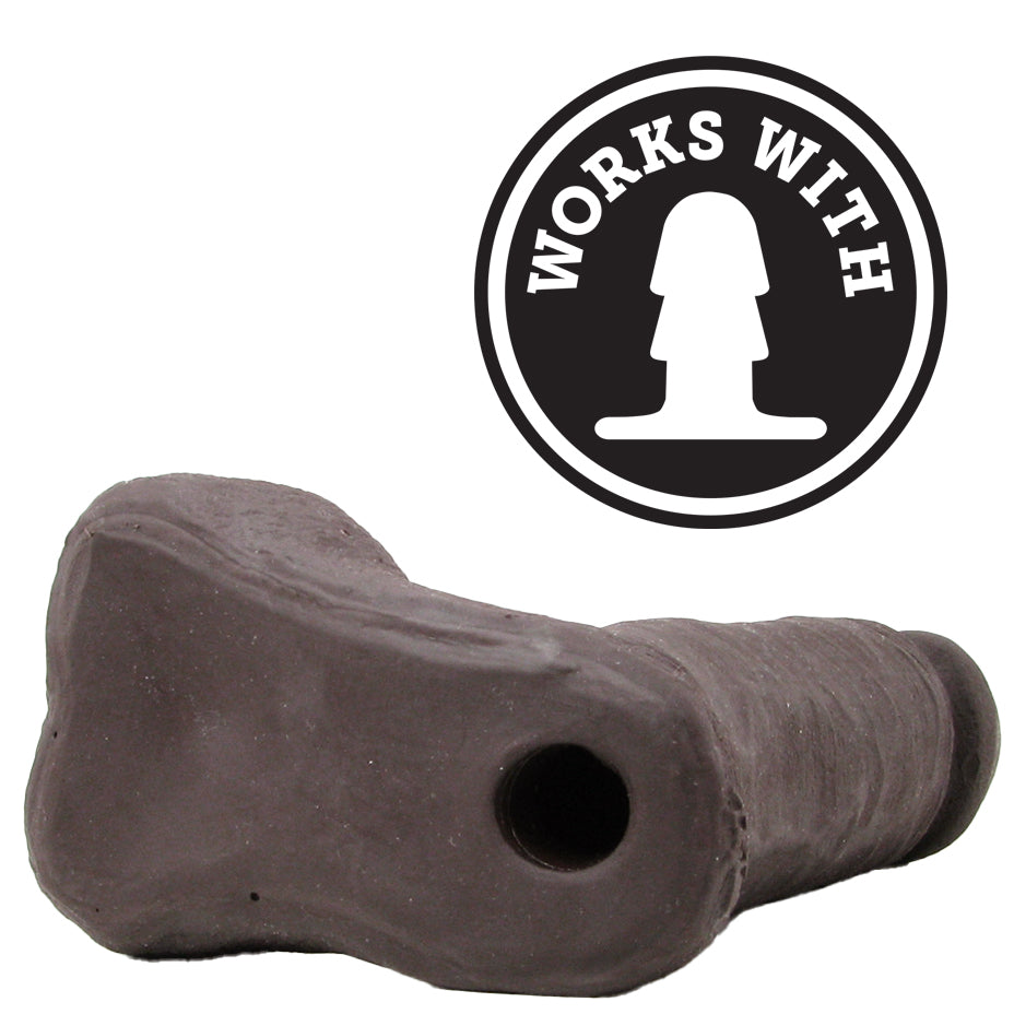 Vac-U-Lock 5-Inch Realistic Cock - White main image 0