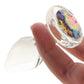 Crystal Desires Rainbow Gem Glass Plug in Small