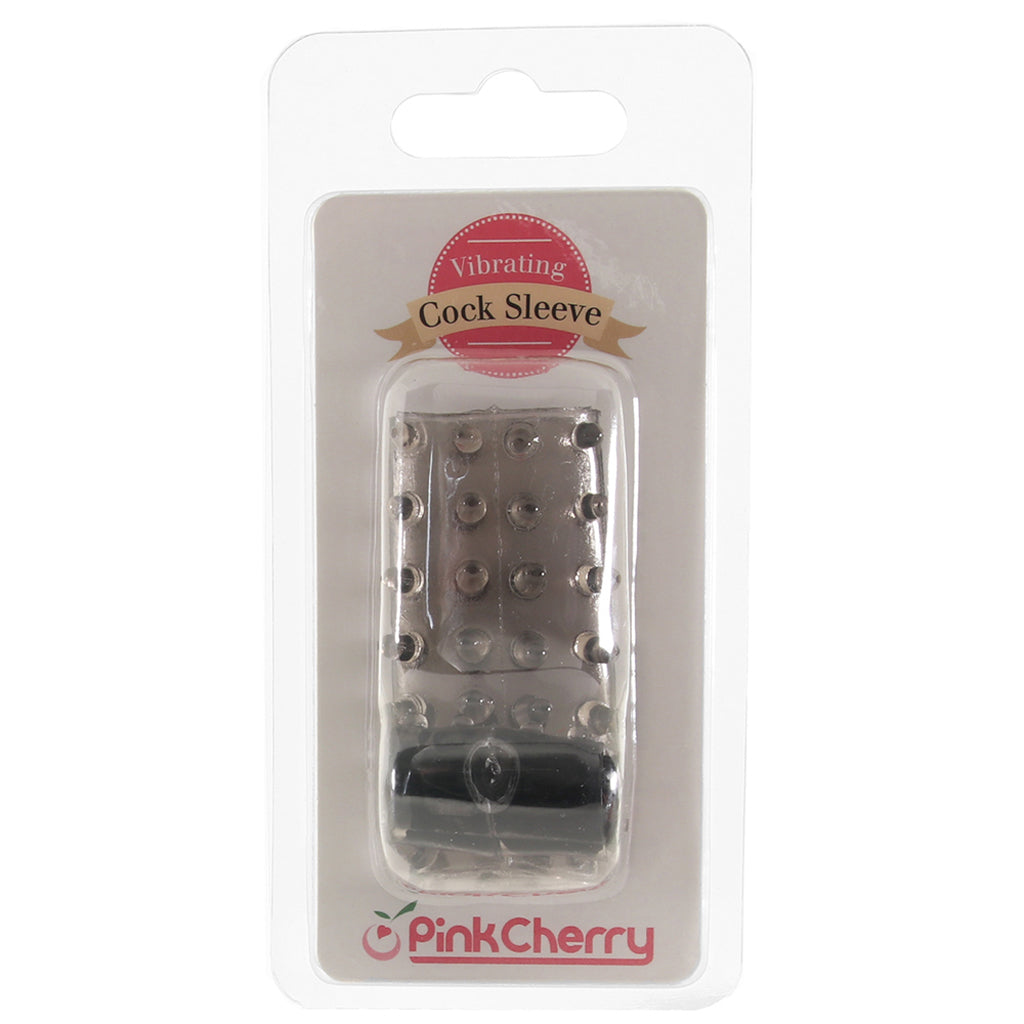 PinkCherry Vibrating Cock Sleeve in Smoke PinkCherry PinkCherry Vibrating Cock Sleeve in Smoke PinkCherry