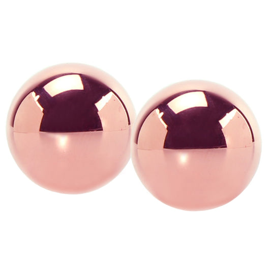 PinkCherry Weighted Kegel Balls in Rose Gold