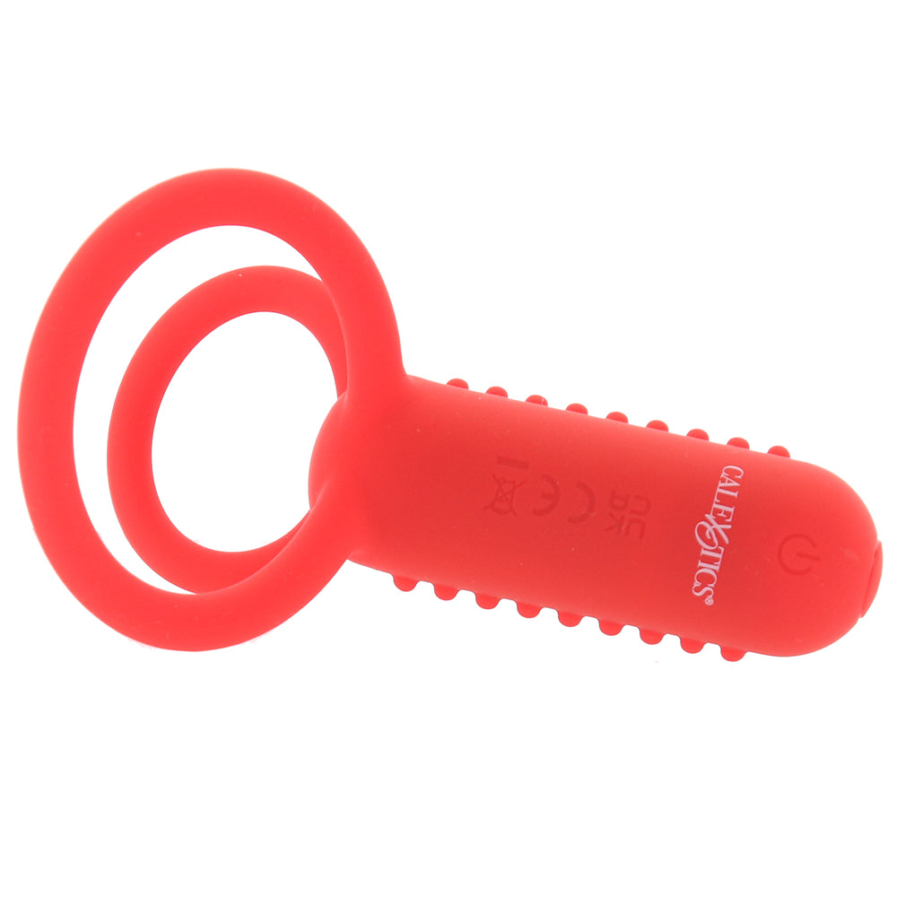 Vibrating Cock Ring,Rechargable Silicone Stretchy Penis Rings with 10  Intense Vibration Modes for Men Couples Pleasure,Male Erection Enhancing  and