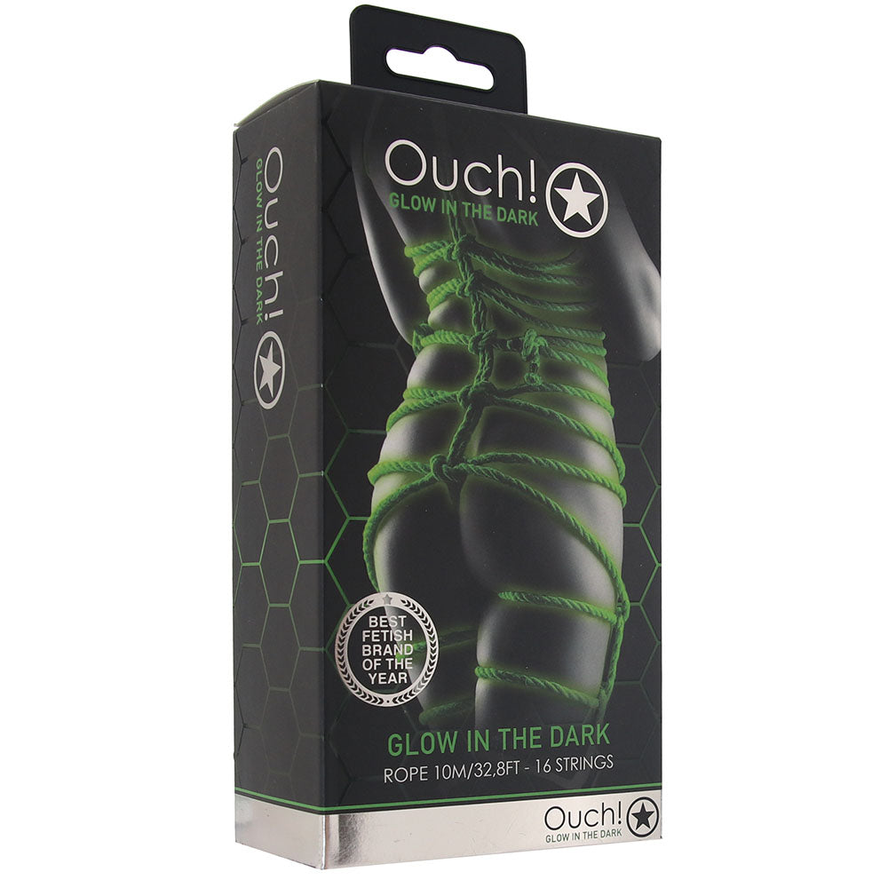 Ouch! Glow In The Dark Bondage Rope in 32.8ft – PinkCherry