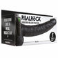 Real Rock Hollow Vibrating 9 Inch Ballsy Strap-On