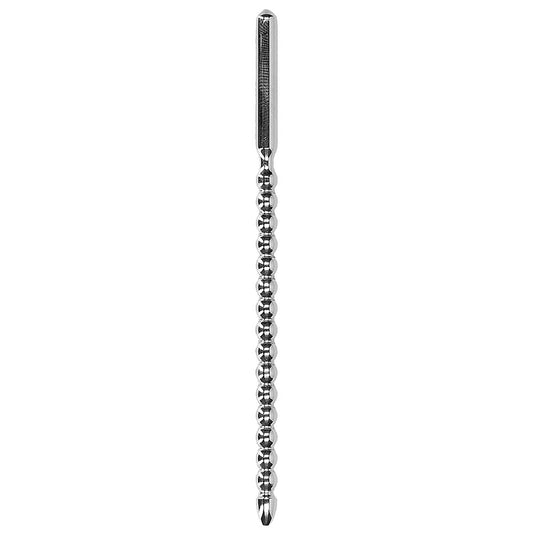 Ouch! Multi Beaded Steel 6mm Urethral Sounding Stick