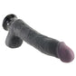 Real Feel Deluxe 11 Inch Vibrating Wall Banger Dildo