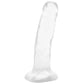 B Yours Plus Hard n’ Happy 5 Inch Jelly Dildo in Clear
