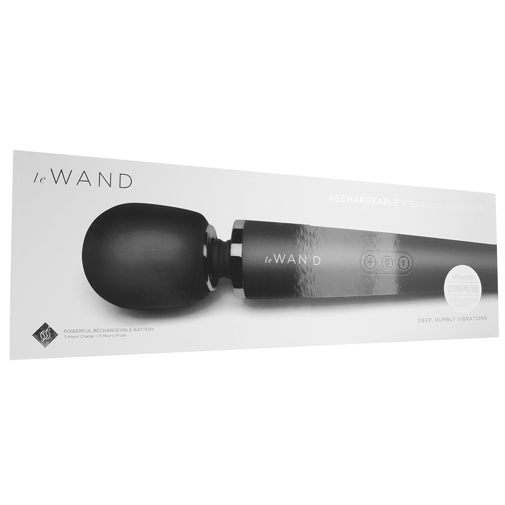 Le Wand Rechargeable Massager in Black PinkCherry Le Wand Rechargeable Massager in Black PinkCherry