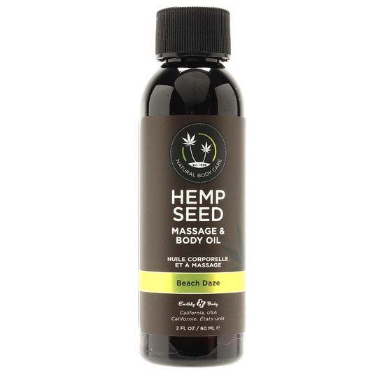 Hemp Seed Massage Oil 2oz/60ml