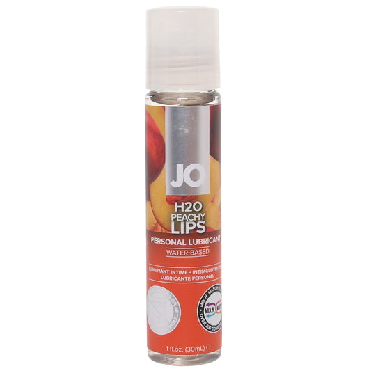 H2O Flavored Lube 1oz/30ml in Peachy Lips PinkCherry H2O Flavored Lube 1oz/30ml in Peachy Lips PinkCherry