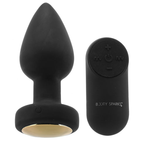 Booty Sparks 7X Light Up Butt Plug in Medium PinkCherry Booty Sparks 7X Light Up Butt Plug in Medium PinkCherry