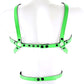 Ouch! Glow In The Dark Body Harness in L/XL