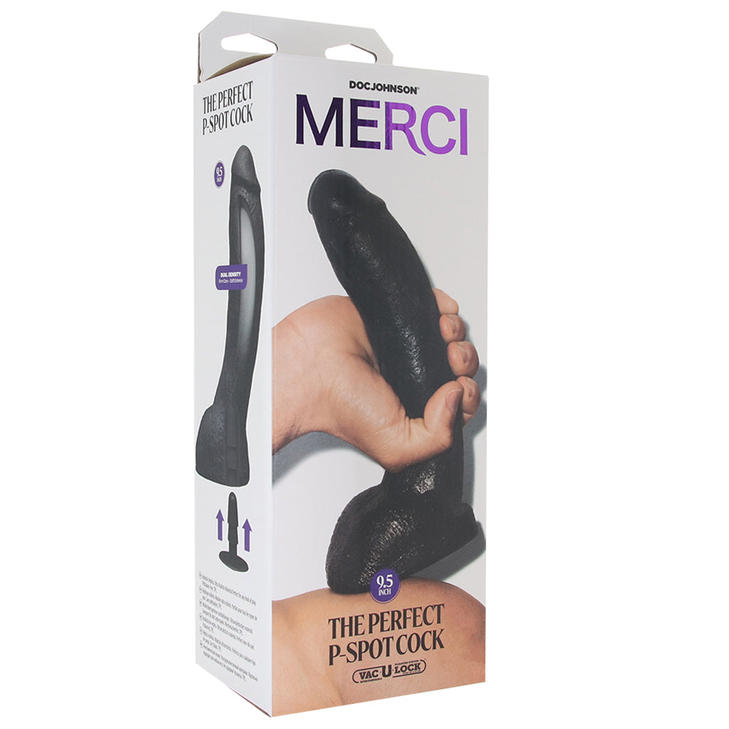 Merci The Perfect P-Spot 9.5 Inch ULTRASKYN Cock PinkCherry Merci The Perfect P-Spot 9.5 Inch ULTRASKYN Cock PinkCherry