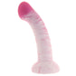 Strap U G-Swirl Silicone Dildo in Pink