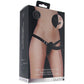 Ouch! Adjustable Ribbed Dual Silicone Strap-On