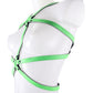 Ouch! Glow In The Dark Body Harness in L/XL