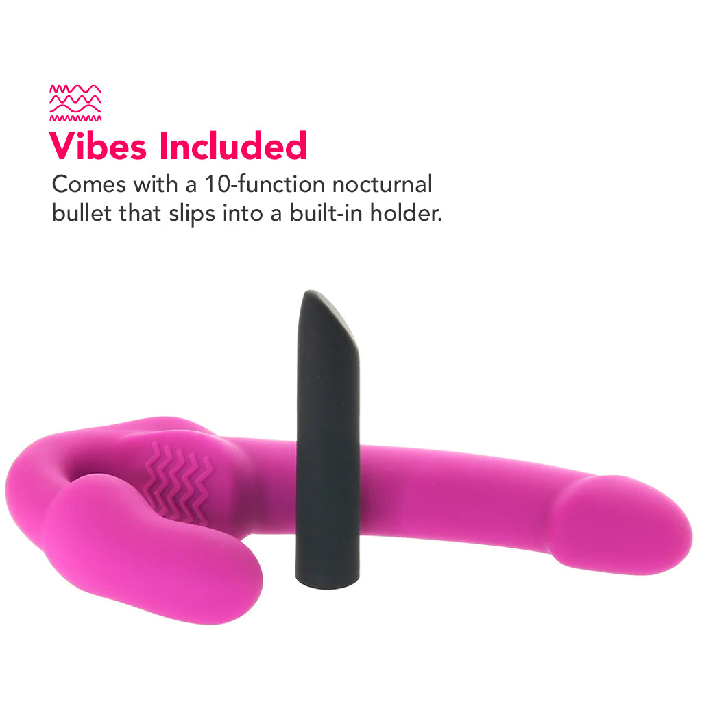 Temptasia Estella Vibrating Strapless Dildo PinkCherry Temptasia Estella Vibrating Strapless Dildo PinkCherry