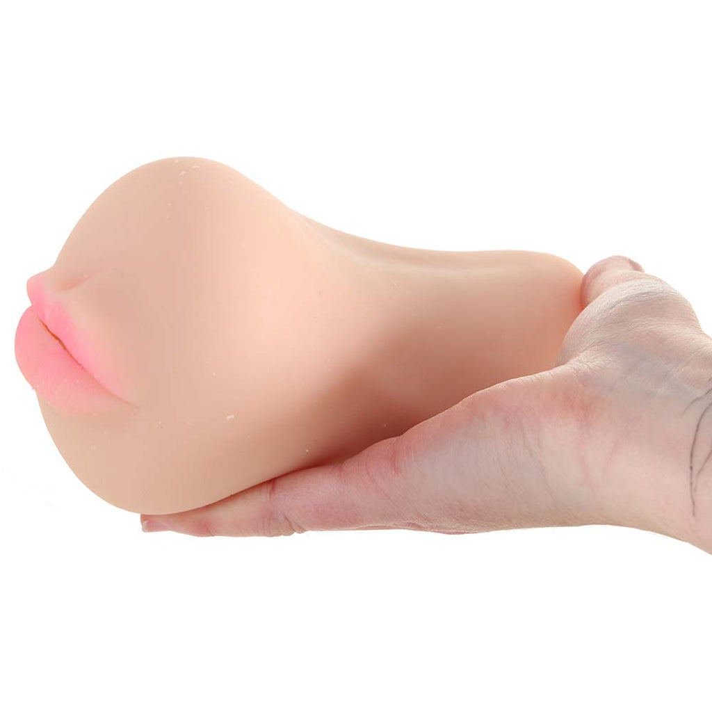 Stroke It Anatomical Mouth Stroker in Ivory PinkCherry Stroke It Anatomical Mouth Stroker in Ivory PinkCherry