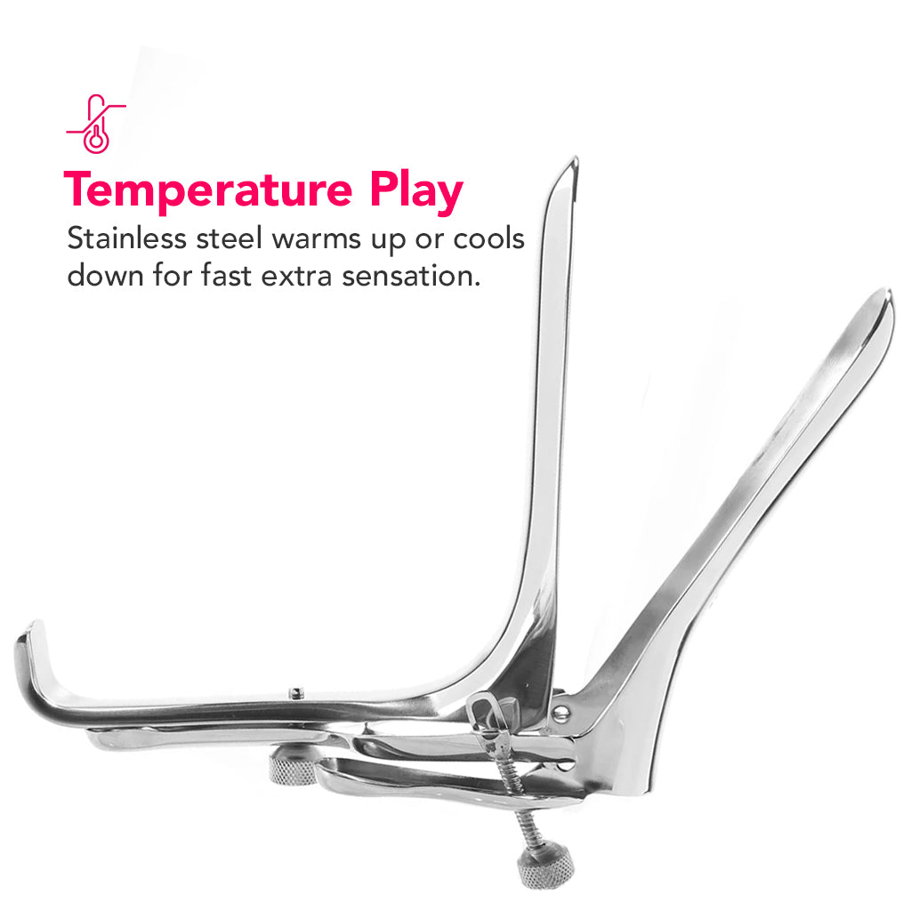 Stainless Steel Vaginal Speculum PinkCherry Stainless Steel Vaginal Speculum PinkCherry