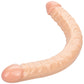 Size Queen 17 Inch Double Dildo in Ivory