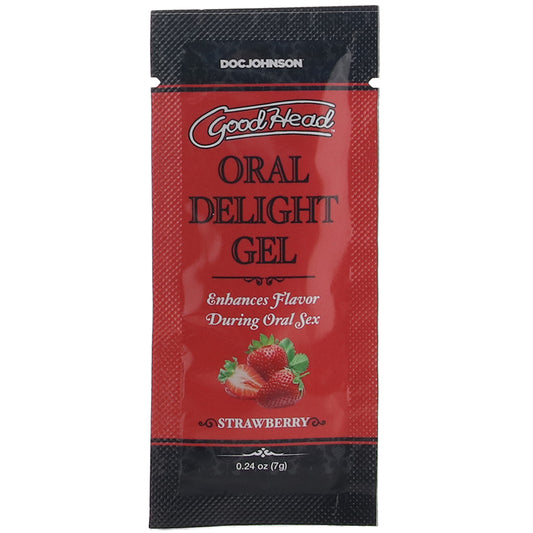 GoodHead Oral Delight Gel .24oz in Strawberry