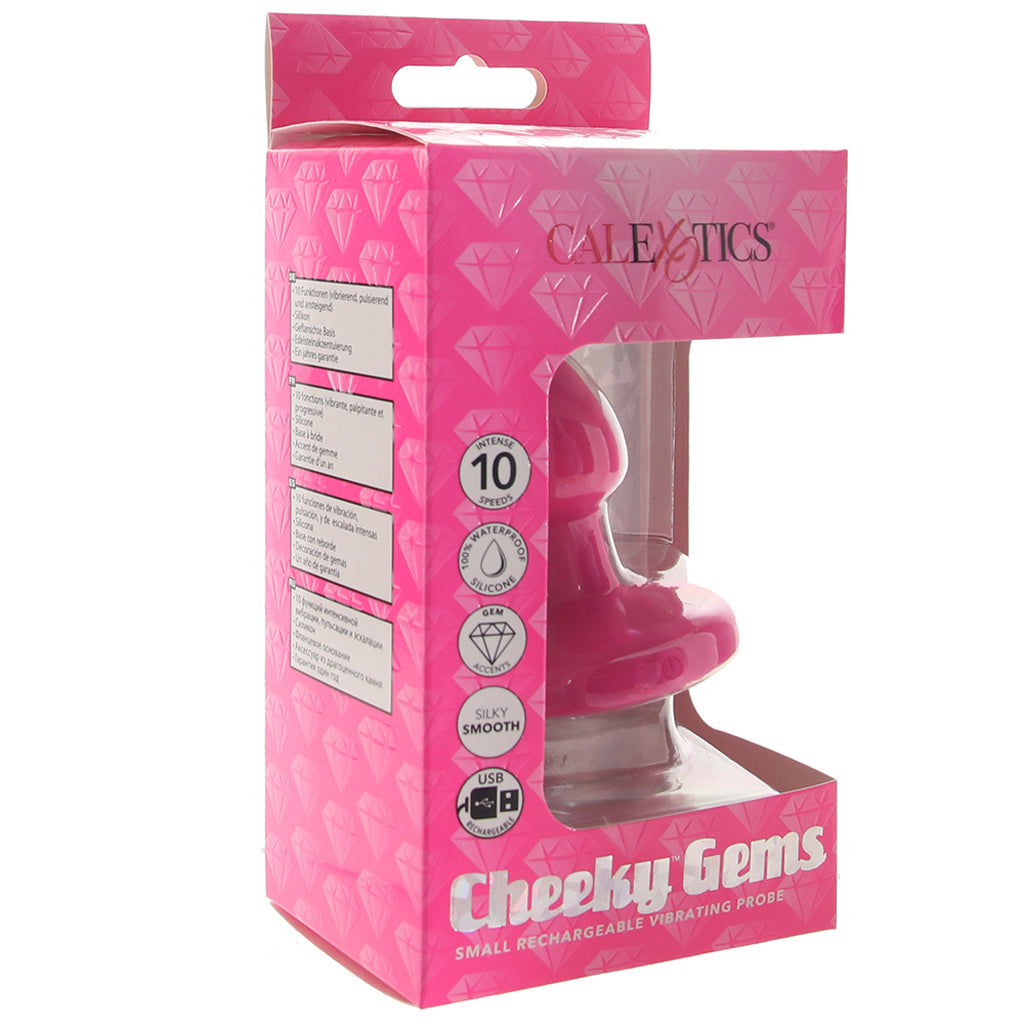 Cheeky Gems Small Vibrating Probe in Pink PinkCherry Cheeky Gems Small Vibrating Probe in Pink PinkCherry