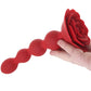 Bloomgasm Rose Twirl Vibrating & Rotating Anal Beads