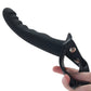 Ouch! Adjustable Ribbed Strap-On Vibe