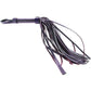 Leather Flogger in Purple