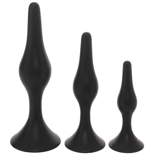 Jelly Rancher Anal Trainer Pleasure Plugs Kit PinkCherry Jelly Rancher Anal Trainer Pleasure Plugs Kit PinkCherry