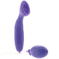 Intimate Vibrating Silicone Suction Pump in Purple