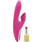 Hiky Clitoral Vaccuum Rabbit Vibe in Burgundy