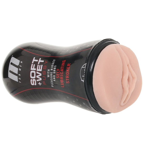 M For Men Soft + Wet Pussy in Pleasure Ridges & Orbs PinkCherry M For Men Soft + Wet Pussy in Pleasure Ridges & Orbs PinkCherry