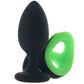 Ouch! Glow In The Dark Plug with C&B Ring