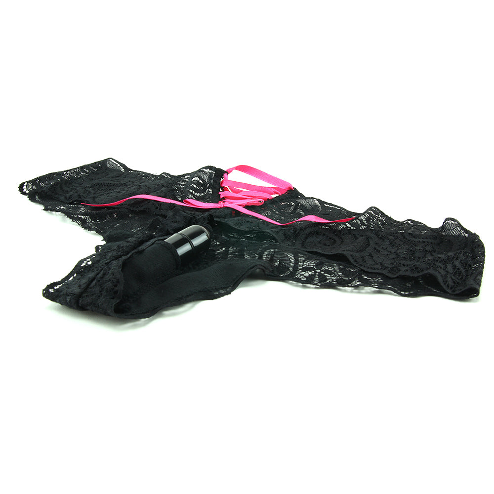 Vibrating Panties with Hidden Vibe Pocket /L PinkCherry Vibrating Panties with Hidden Vibe Pocket /L PinkCherry
