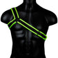 Ouch! Glow In the Dark Gladiator Harness in L/XL