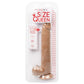 Size Queen 10 Inch Dildo in Brown