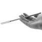 Ouch! Ribbed 10mm Steel Urethral Dilator