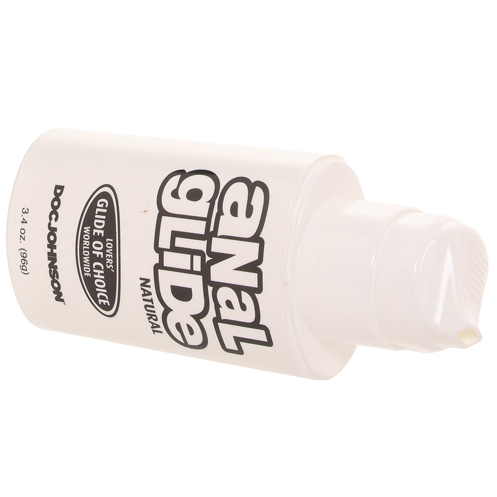 Anal Glide Natural Oil Based Lube in 3.4oz/96g PinkCherry Anal Glide Natural Oil Based Lube in 3.4oz/96g PinkCherry