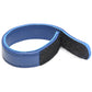 Strict Cock Gear Leather Velcro Cock Ring in Blue
