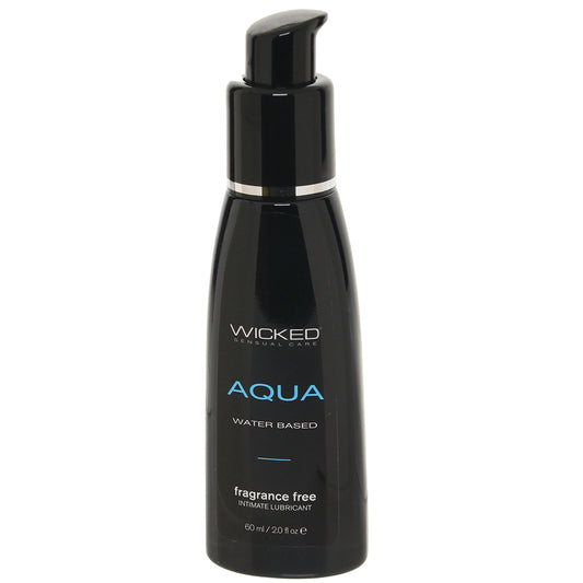 Aqua Fragrance Free Water Based Lube 2oz/60ml