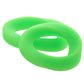 Ouch! Glow In The Dark Silicone Cock Ring Set