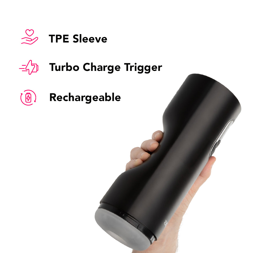 Bionic Thrusting Masturbator PinkCherry Bionic Thrusting Masturbator PinkCherry